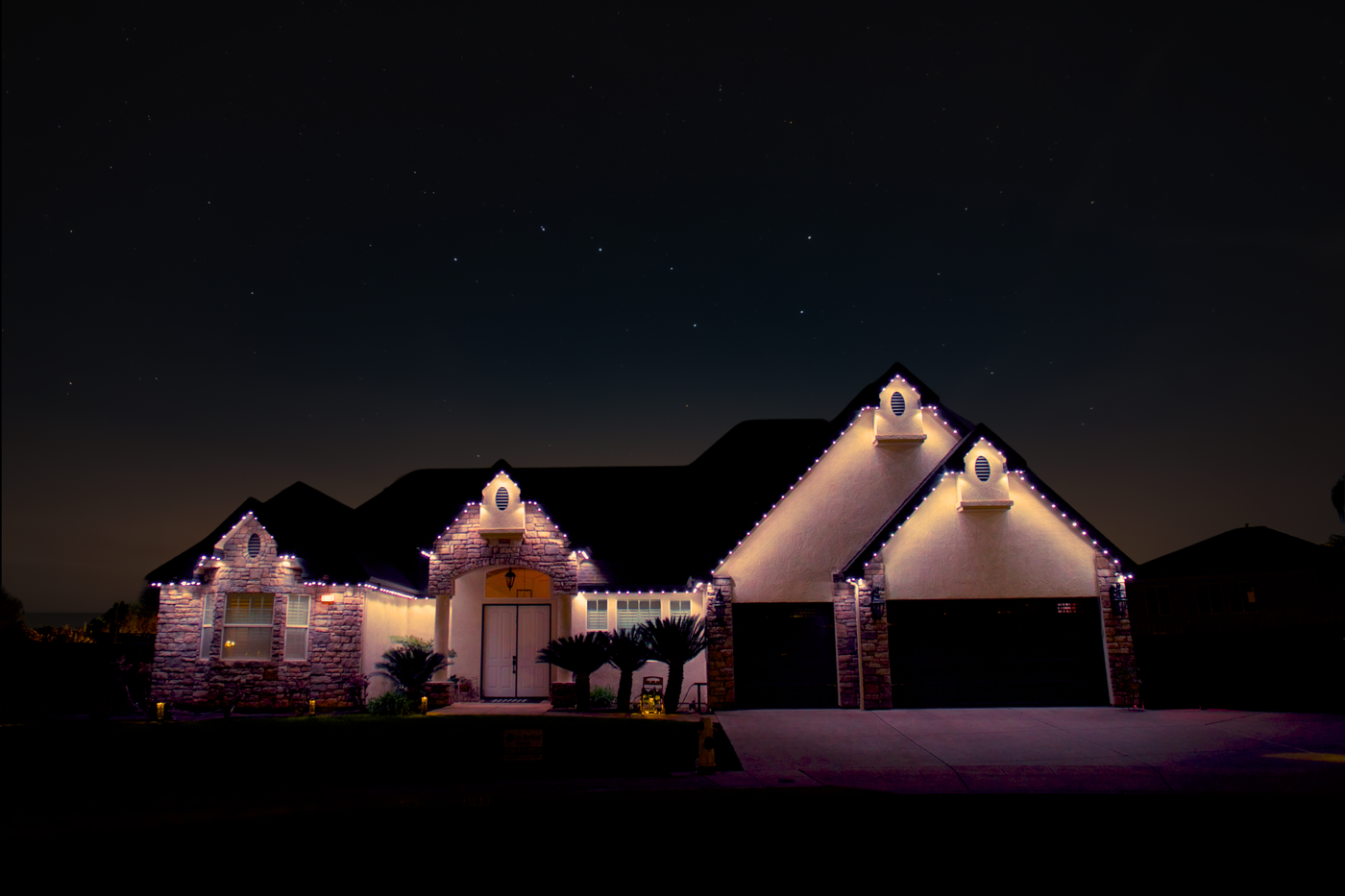 Tahoe Glow accent lighting
