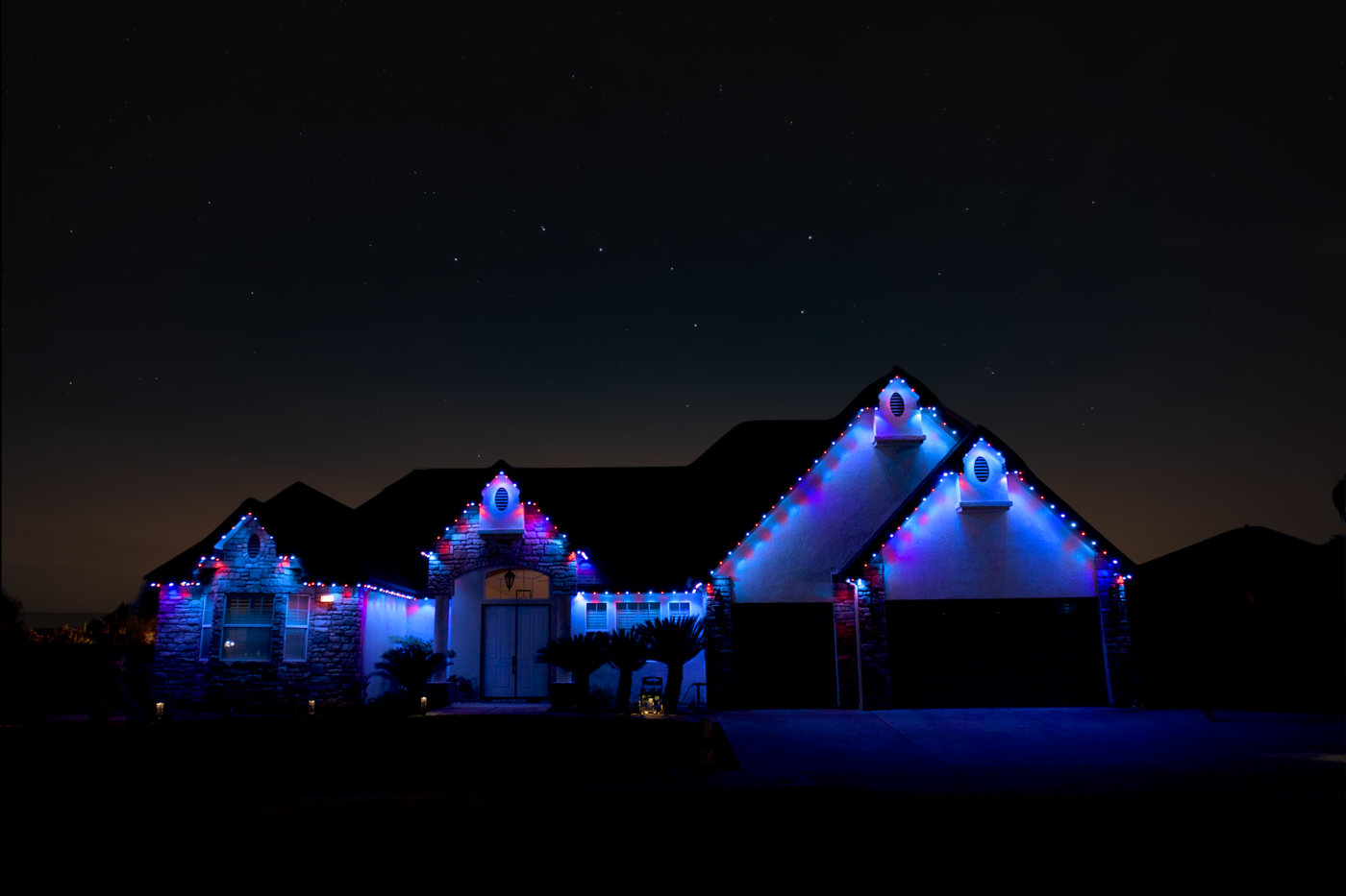 Tahoe Glow gameday lighting