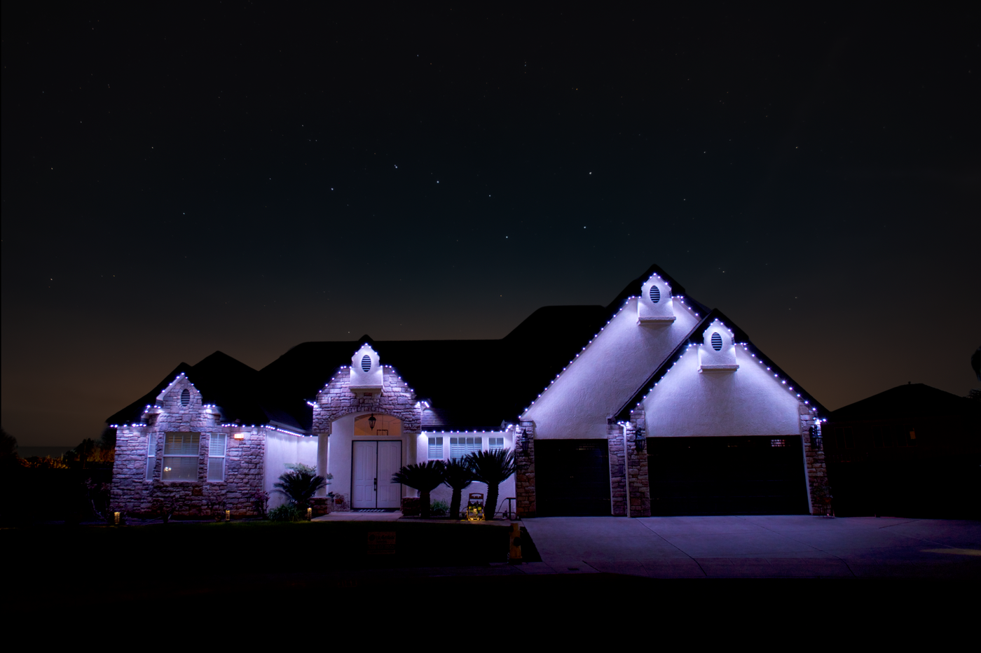 Tahoe Glow custom lighting